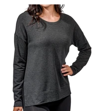 NEW Active Life Women's Soft Lightweight Side Slit Modal Top Size Large $89