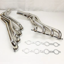 Turbo Headers 1 3/4" Conversion Swap For Chevy C10 LS Truck LS1 LS2 LS3 LS6