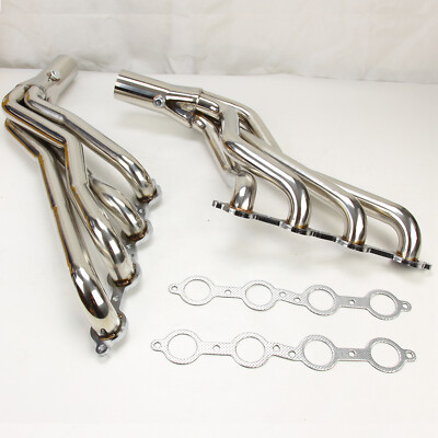 Turbo Headers 1 3/4'' Conversion Swap For Chevy C10 LS Truck LS1 LS2 LS3 LS6