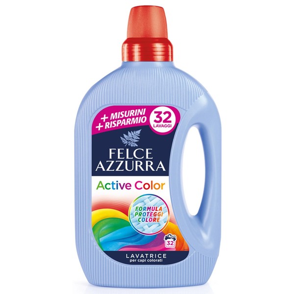 Felce Azzurra Detersivo Lavatrice 1595ML Active Color Per Capi Colorati-image