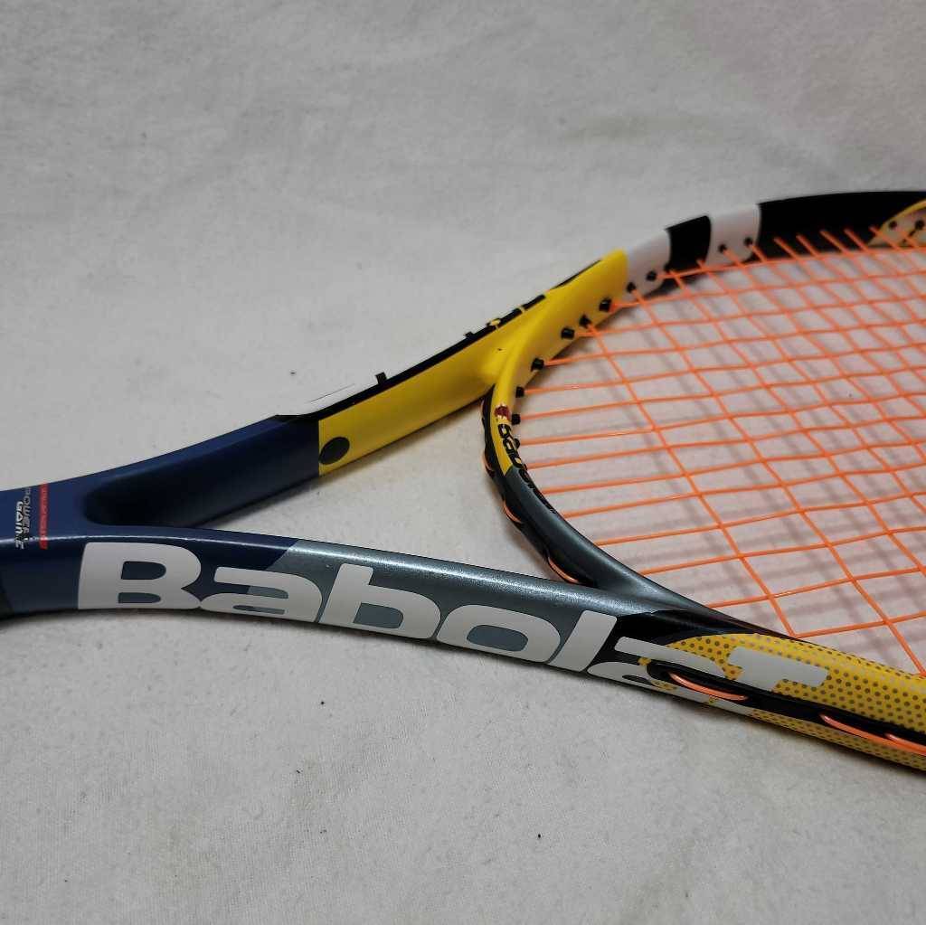 Babolat Tennis Racquet Power Game Black Yellow 4 1/2” 105