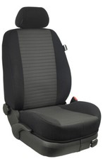 VW Golf 7 GTI/GTD Maß Sitzbezüge Schonbezüge Komplettset: Kunstleder/schwarz