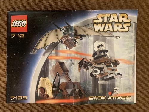 Lego Star Wars 7139 EWOK ATTACK & 7128 SPEEDER BIKES