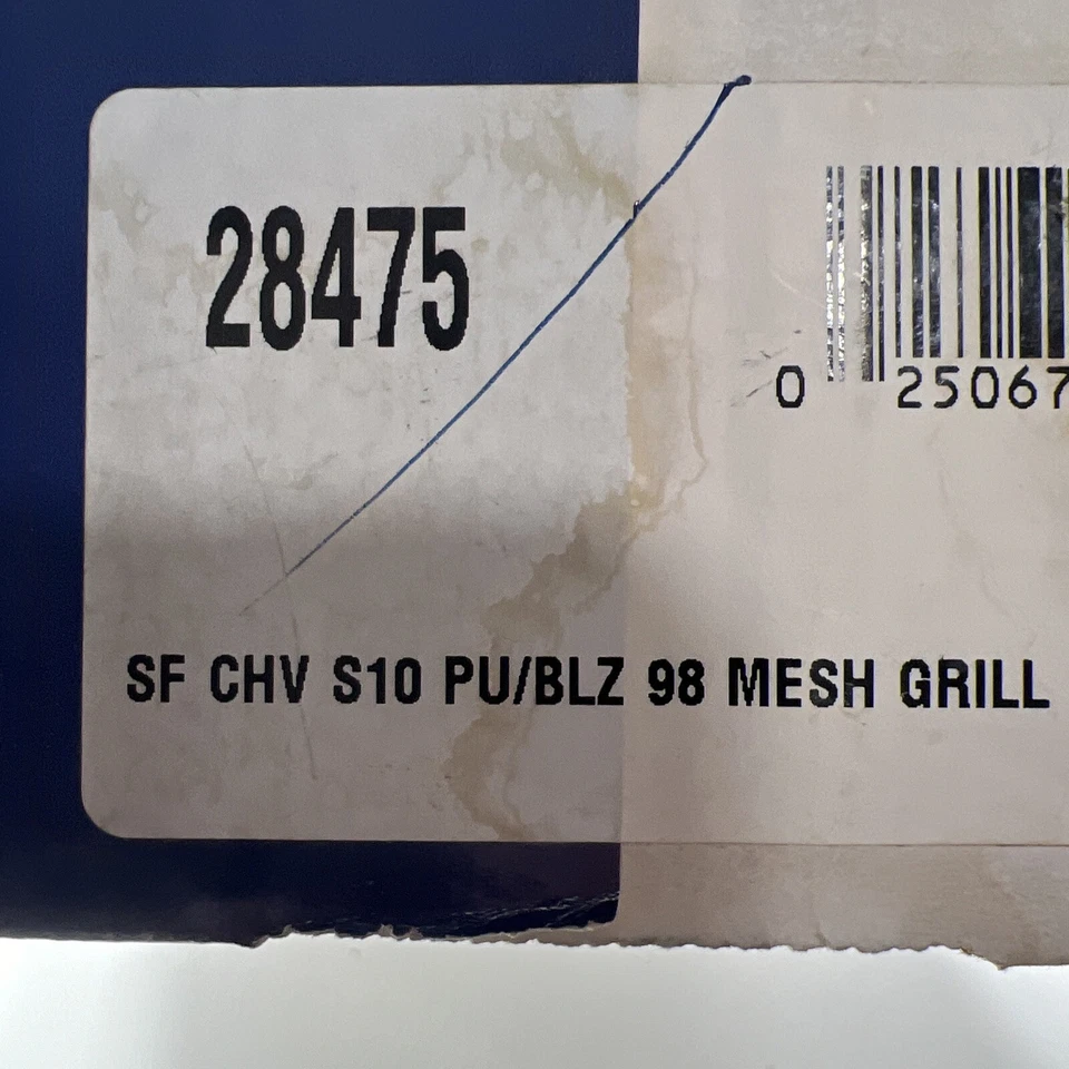Pantalla delantera Lund - Chevrolet S10 1998 Blazer/pickup (parrilla de malla) - parte #28475 Foto 3 de 4