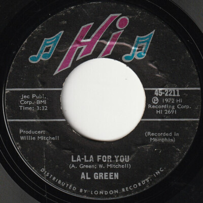 Al Green Look What You Done For Me Vinyl Single 7inch Hi records