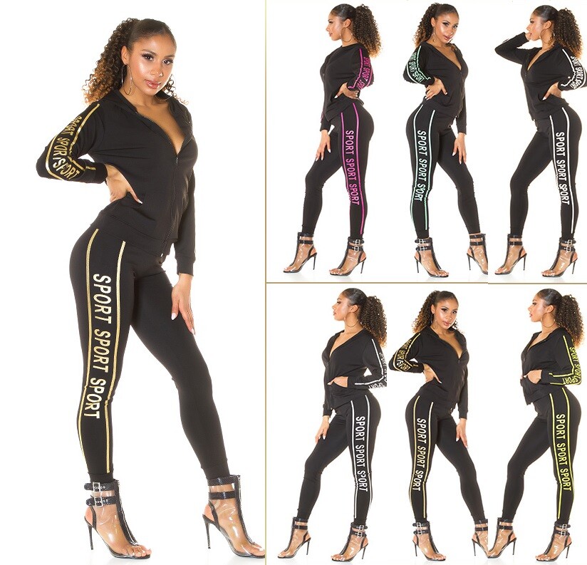 Traje para correr de mujer Fittnes deportivo Sporty Milax-Fashion