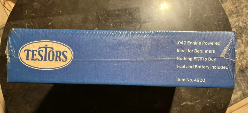 Testors Cosmic Wind Racer .049 Control Line Airplane In Factory Plastic NIB 1976 - Image 4 of 4
