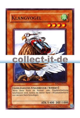 Yugioh RP01-DE075 Klangvogel