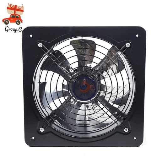 12" Ventilation Extractor Industrial Air Blower Fan Exhaust Kitchen Wall Mounted