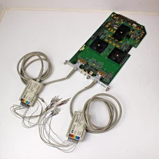 HP 16517A Master  16ch Logic Analyzer Module and 6517-63202 16517-63204  Pods