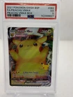 2021 POKEMON SWSH BLACK STAR PROMO PIKACHU VMAX BOX FULL ART/PIKACHU VMAX PSA 5