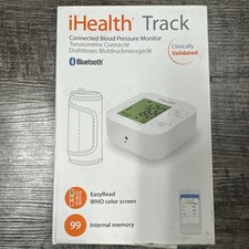 iHealth Track Smart Upper Arm Blood Pressure Monitor, Bluetooth For iOS/Android