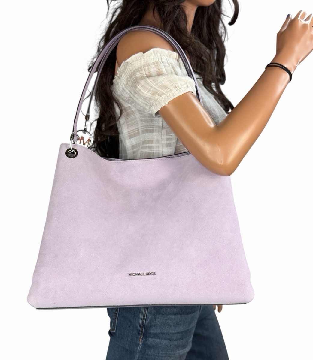 Michael Kors Christina LG Triple Gusset Shoulder Tote Bag Light