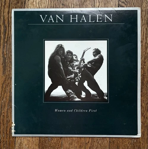 VAN HALEN Women And Children First, 1980 LP Album Warner Bros. HS 3415, G/VG