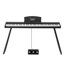 Glarry 88 Key Full-size Digital Piano 88 Key Semi Weighted Keyboard