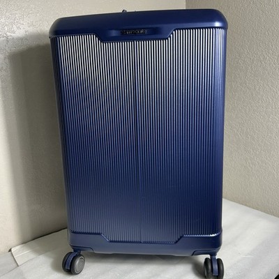 Samsonite Silhouette 17 French Blue 25'' Suitcase Hardside Spinner B1122