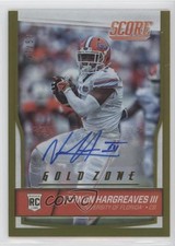 2016 Score Jumbo Gold Zone Signatures 47/50 Vernon Hargreaves III #412 Auto 0b2