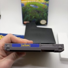 Startropics (Nintendo NES, 2000) CIB Complete With Manual