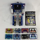 Transformers Soundwave 1984 G1 Figure W/8 Cassettes Squawktalk Overkill Slugfest