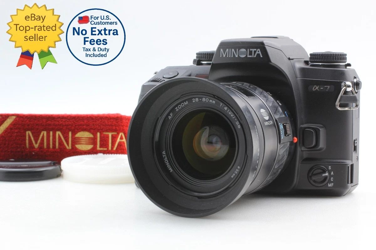 MINOLTA α-7 Digital The Minolta a7 is the Perfect Film SLR for Shooters Who Want it All