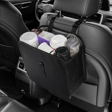 Foldable Collapsible Car Trash Can Hanging Garbage Bag 2 Gallon Organizer