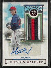 2024 Panini Boys of Summer Hurtson Waldrep Autograph Patch Auto