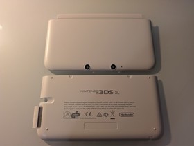 Nintendo 3DS XL Shell Replacement Original OEM Red Black White Restoration Kit