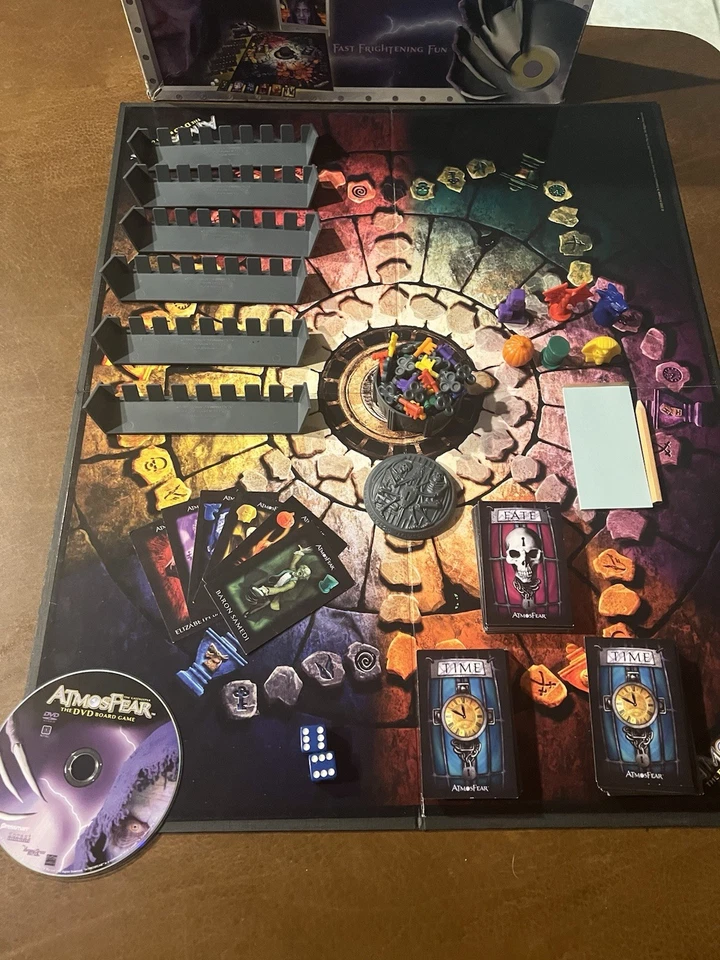 AtmosFear Atmosphere The Gatekeeper DVD Juego de Mesa 2003 Spooky Horror ver descripción Foto 4 de 4