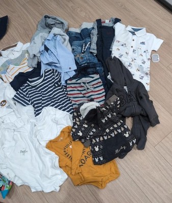 Riesiges 6-9 Monate Jungen Bekleidungspaket (44 Teile!) Gap, M&S, Next und andere Marken