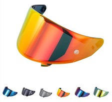 Generico Visiera per casco Suomy Stellar Speedstar Track-1 TX-Pro (Rosso)