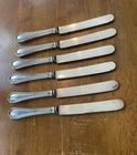 Hepplewhite by Reed and Barton Knives Sterling Silver Handle Monogram