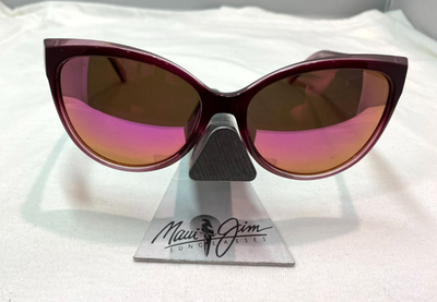 MAUI JIM OLU OLU MJ 537-07A BURGUNDY FADE SUNRISE PINK  display picture 1