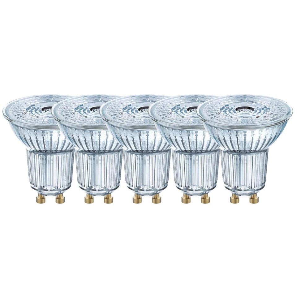 5 x Osram LED Glas Reflektor 3,4W = 35W GU10 230lm warmweiß 3000K Ra>90 DIMMBAR - Bild 2 von 4