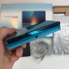 Nintendo 3DS Handheld System (CIB) - Aqua Blue US Model Complete In Box CIB