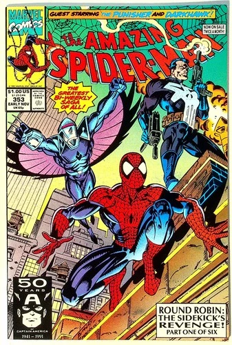 Amazing Spider-Man # 353 Marvel 1991 VF/NM Nice!  I combine shipping!