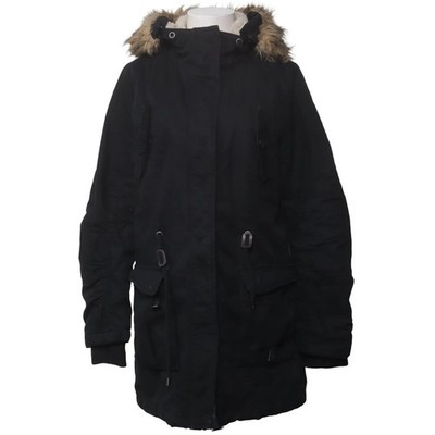 Urban Surface, Parka, Damen, Größe: M, Schwarz, Polyester, Einfarbig #dnj