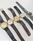 5x VINTAGE WATCHES SPARES REPAIR CRAFT MENS AUTOMATIC SWISS JOB LOT AS SEEN