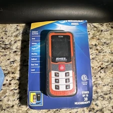 AMES 200 Ft. Laser Distance Meter, 8 measurement modes! New LDM-60 NEW