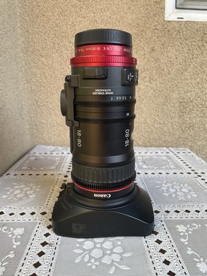 Canon CN-E 18-80mm T4.4 L IS KAS S Zoom Lens EF Mount Image Stabilization