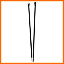 39.4"/100cm Garden Swing Replacement Rods with 90 Degree Angled Ends, Heavy W...