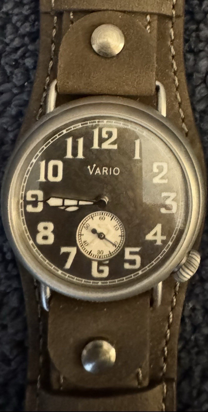 Vario x RZE Titanium Trench Timascus Automatic Limited Edition Watch