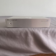 Cambridge Audio 651P Phono Preamp MM/MC Silver Stereo L/R RCA In/Out