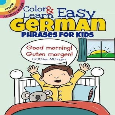 Color Learn Easy German Phrases for Kids Roz Fulcher Paperback Do