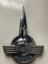Vintage Morris Car Bonnet Badge Emblem