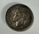 Canada 1949 Silver Quarter, 80% Canadian 25 Cents, .800 Coin