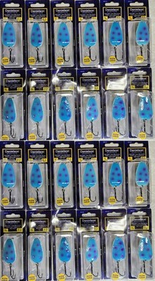 24 Packs, Danielson Night Fight Casting Spoon 3/4 Oz Bruiser NFCS-75BRU, NEW!