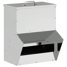 Chicken Feeder Poultry Animal Pet Supplies Modern Feeding Equipment  vidaXL
