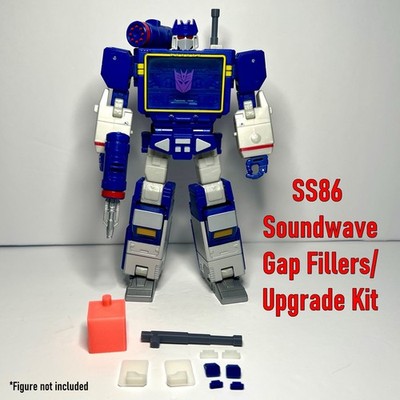 Gap Fillers/Upgrade Kit For Transformers Studio Series 86 Soundwave