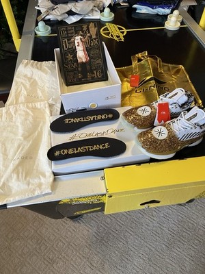 Way of Wade 7  One Last Dance   BRAND NEW LIMITED Size 9.5  Li-Ning Gold RARE!