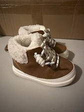 Baby Toddler Snow Boots Faux Fur Lining Size 5c